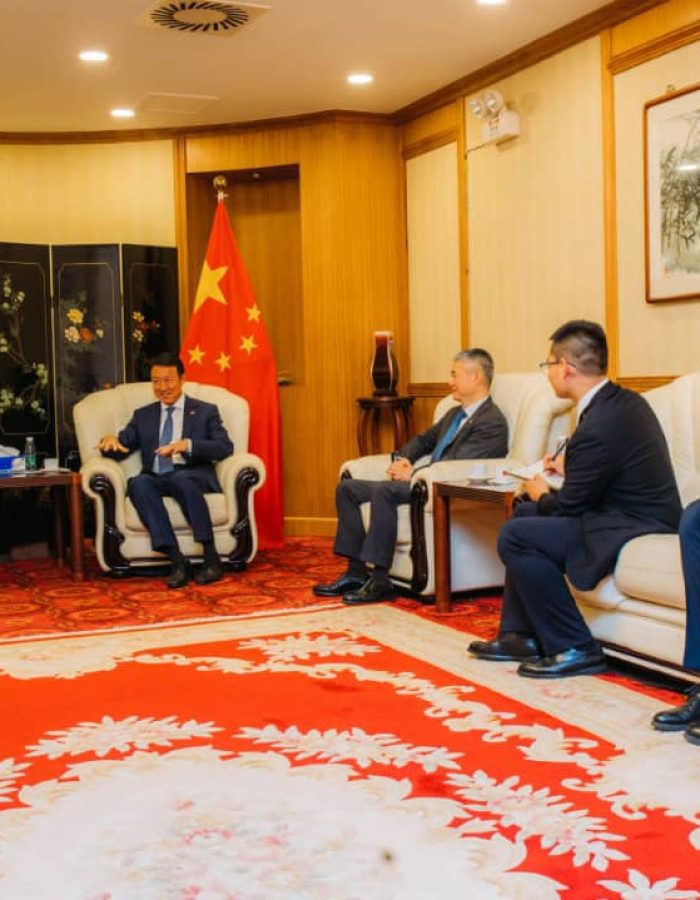 DG Joseph Tegbe pays courtesy visit to  Chinese Ambassador to Nigeria