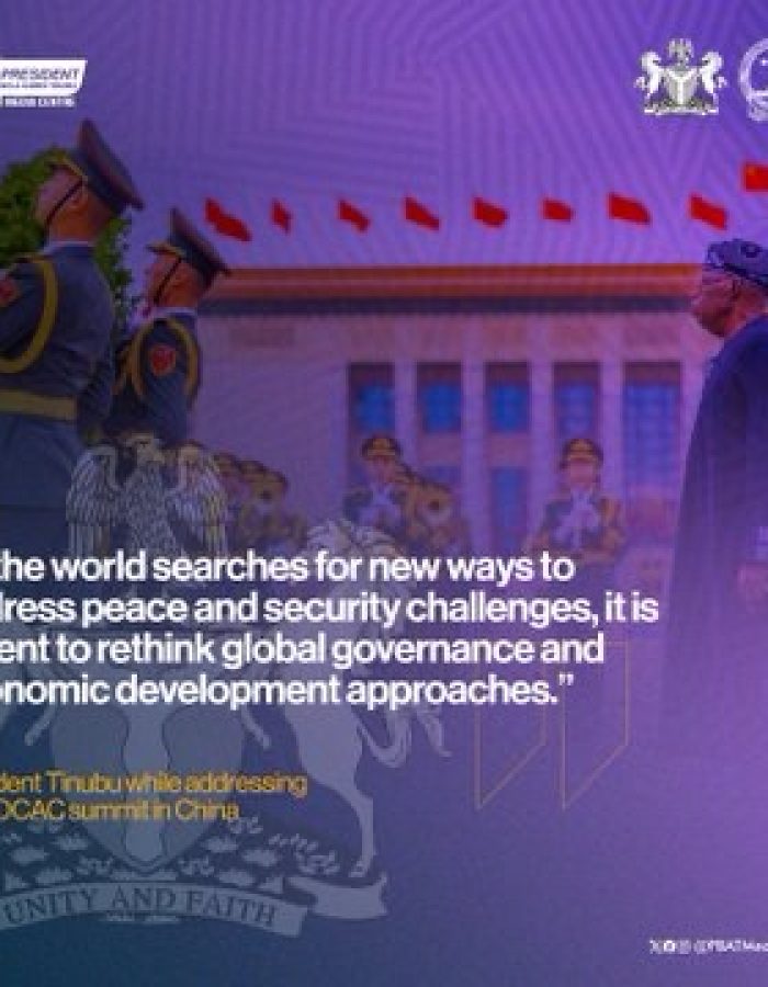 Address from President Tinubu