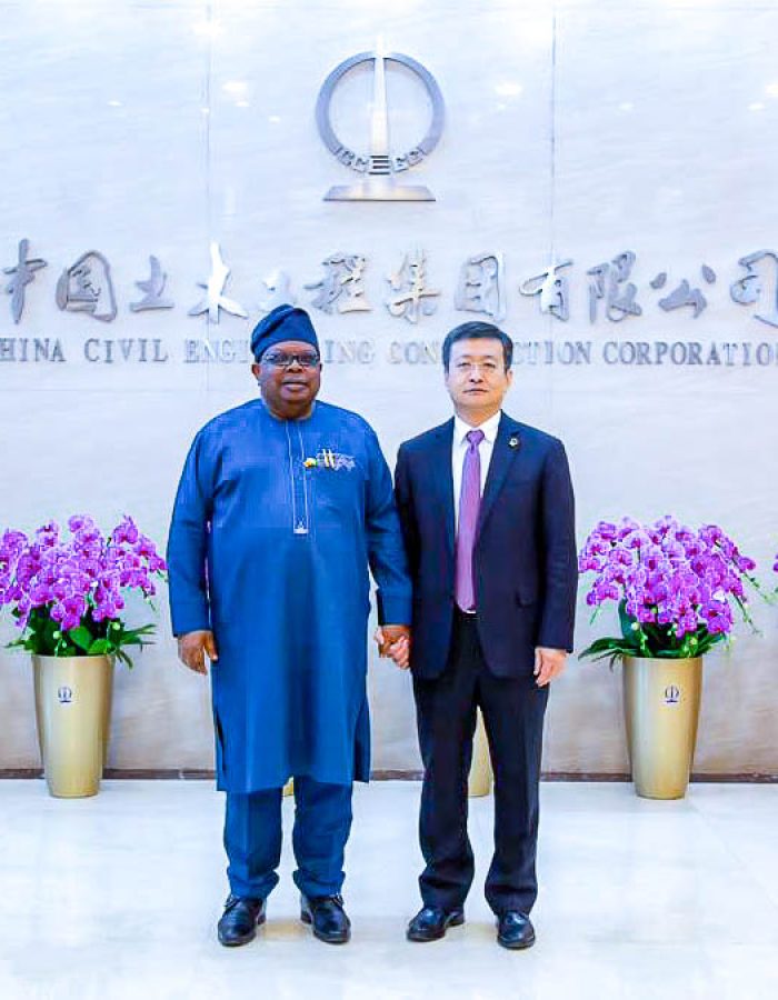 DG NCSP with Chen Sichang, GM OF CCECC