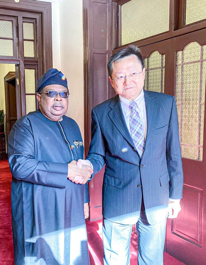 Visit to Chinese Ministry of Foreign Affairs