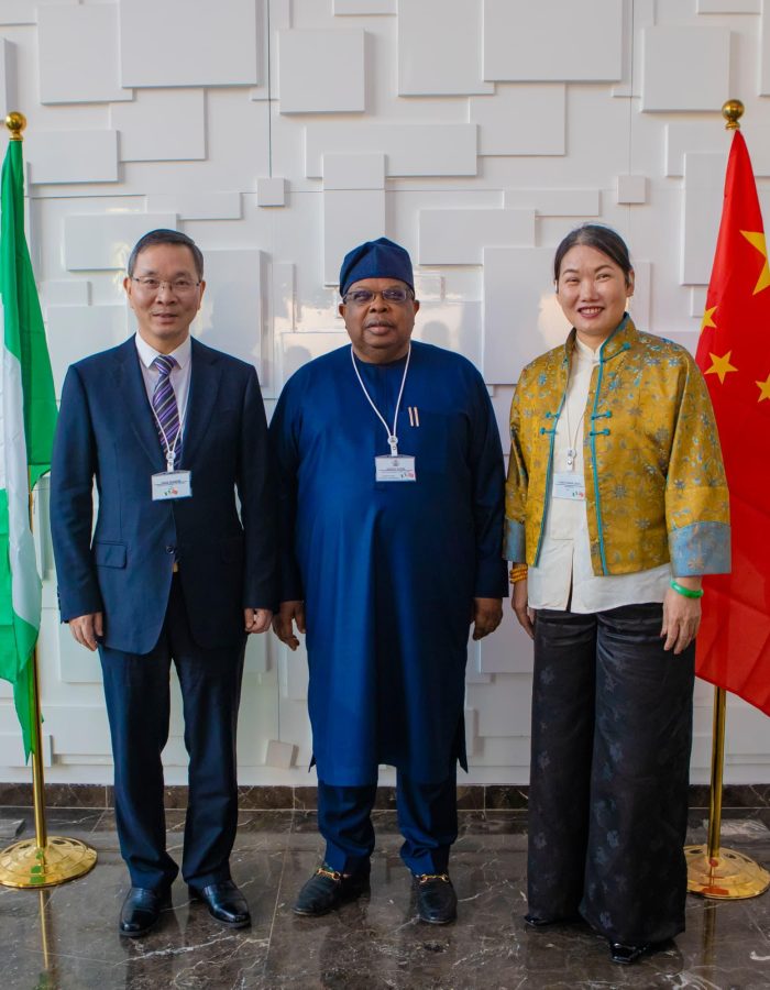 Deputy Mayor from Hunan, DG Joseph Tegbe and Diana Chen